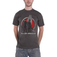 marvel camiseta manga larga falcon winter soldier para mujer
