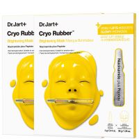 drjart cryo rubber brightening hydrogel mask with niacinamide 2 pack