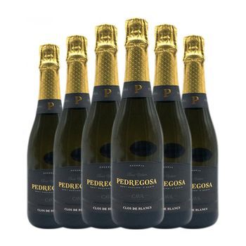 Pedregosa Clos Brut Nature Cava Reserva Media Botella 37 Cl 11.5% Vol. (pack De 6 Unidades)