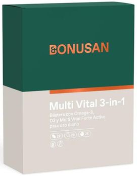 Bonusan Multi Vital 3 en 1 84 Comprimidos