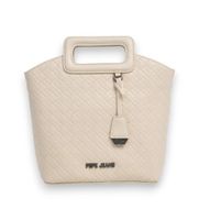 pepe jeans para mujer pl0300152 bolso teagan blanco crema osfa casual poliuretano