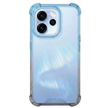 Funda para móvil La Casa de las Carcasas Bumper Reforzada Silicona Transparente Degradada para Oppo Reno 15 Pro Max