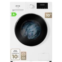 evvo lavadora 10-7 kg carga frontal terra n 1400 rpm clase energetica a motor edrive inverter 16 programas