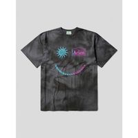 aries arise camiseta camiseta grunge happy dude manga corta gris para hombre