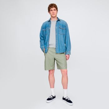 GAP Shorts Easy De Lino-Algodón 726474-103