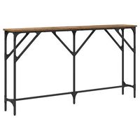 mesa consola  mesa de entrada madera vieja 140 x 23 x 75 cm