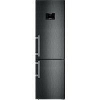 cbnpbs4858 6040 fridge freezer - black steel black