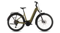 cube touring hybrid pro 800 easy entry bicicleta trekking electrica shimano cues 11s 800 wh 700 mm oro verde lima 2026