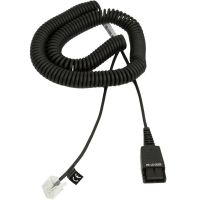 cable jabra 8800-01-94 para telefonos open stage negro espiral 2 m