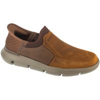 skechers zapatos slip-ins garza - dorado para hombre