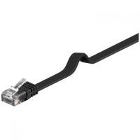 goobay cable de red rj45 utp cat6 50cm negro