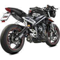 silenciador de escape triumph street triple 765 mivv delta race negro