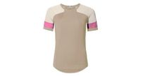 miseta de manga corta vaude kuro beige para mujer