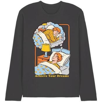 Steven Rhodes Camiseta manga larga Achieve Your Dreams para mujer