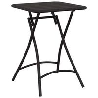 mesa de jardin  mesa de bistro antracita 55 x 55 x 725 cm
