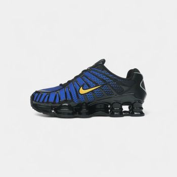 Nike Deportivas Moda Shox TL Black Lyon Blue Varsity Maize para hombre