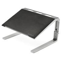 laptop stand - adjustable - tilted