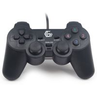 gembird dual mando con vibracion usb para pc