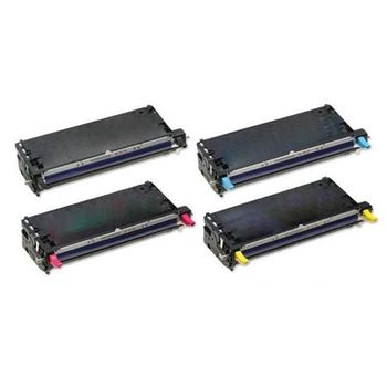 Compatible Multipack Epson Aculaser C2800N Printer Toner Cartridges (4 Pack) -C13S051161