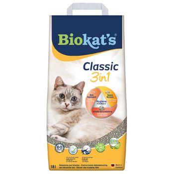 Biokat's Classic 3in1 Cat Litter - 18l