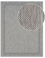 alfombras de interior y exterior romana gris  120x160 cm