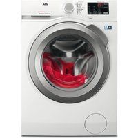 aeg prosense l6fbi842n 8 kg 1400 spin washing machine - white white
