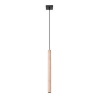 lampara colgante vacu 1 luz madera natural
