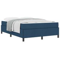 cama tapizada  200 x 160 cm   - azul