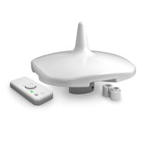 blugy antena omnidireccional con conexion en pie para rv con 2j-rvbase para campingautocaravana