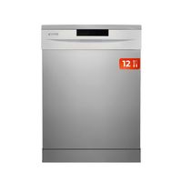evvo lavavajillas ancho 60 cm capacidad para 12 cubiertos programa de media carga ahorro con el programa eco 5 programas ba