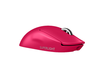 Ratón gaming - Logitech G Pro X Superlight 2, Lightspeed, Inalámbrico-USB, 32.0000ppp, PC-Mac, Botones personalizables, Sensor Hero, Magenta