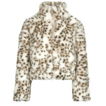 Only Abrigo ONLJANIS LIFE FAUX FUR LEO para mujer