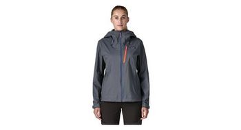 Chaqueta impermeable patagonia granite crest azul para mujer