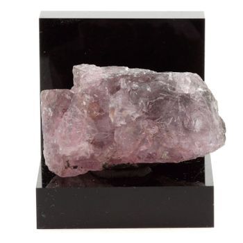 Rose Fluorite - Piedra Natural De Francia, Chamonix - Cristal Curativo Y Protección | 153.4 Ct - Certificado De Autenticidad Incluido | 45 X 25 X 18