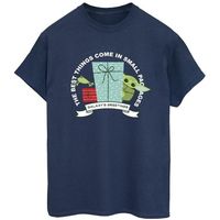disney camiseta manga larga the mandalorian galaxys greetings para mujer