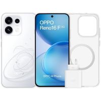 oppo reno16 f 5g 8gb 256gb 657 blanco incluye funda y cargador 45w