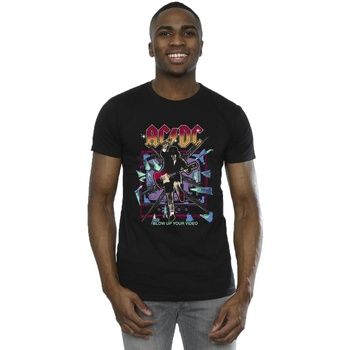 Acdc Camiseta Blow Up Your Video para hombre