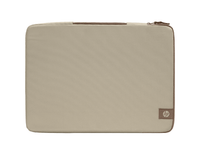 hp protective latte taupe 13-14 laptop sleeve euro