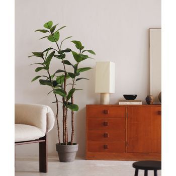 Planta Artificial Grande - Ficus Elástica Artificial 180 Cm