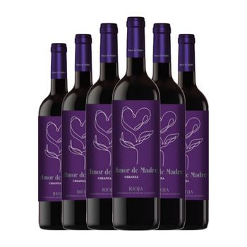 Solar Viejo Vino Tinto Amor De Madre Vendimia Seleccionada Rioja 75 Cl 13% Vol. (pack De 6 Unidades)