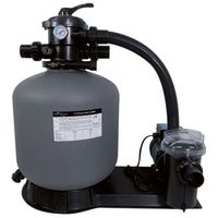 kit filtracion piscina elevada valvula 6 vias 11m3h poolstyle - 05cv  450 diametro