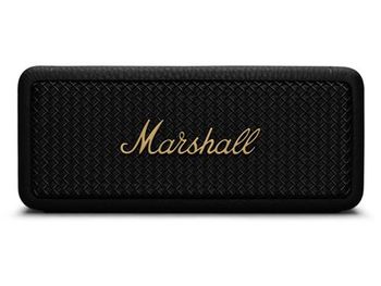 Marshall Emberton II Altavoces Bluetooth portátiles, inalámbricos, Emparejables, IP67 Resistentes al Polvo y al Agua, más de 30 Horas de Tiempo de reproducción - Negro