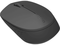 raton inalambrico - rapoo m100 silent raton rf inalambrica  bluetooth 1300 dpi ambidextro negro