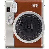 instax mini 90 instant camera - brown brown