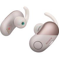 sony wf-sp700n wireless bluetooth noise-cancelling headphones - pink pink