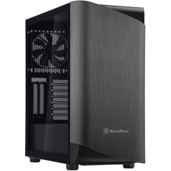 Silverstone Seta A1 Cristal Templado Titanio/Negro