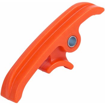 Protector cadena transmisión final Husqvarna TE 125 2T inferior Polisport naranja