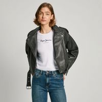 pepe jeans cazadora biker pl402422-999