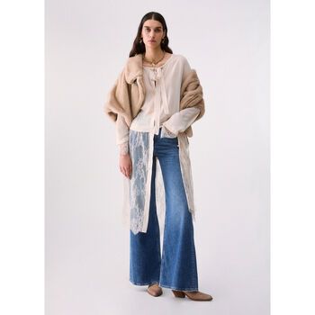 Liu Jo Camisa Camisa larga con detalles en encaje para mujer