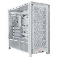 corsair frame 5000 rs torre e-atx cristal templado usb-c blanca